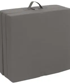 vidaXL Trifold Foam Mattress 190 x 70 x 9 cm Grey