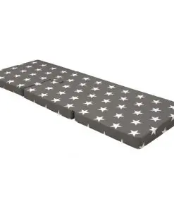 vidaXL Trifold Foam Mattress 190 x 70 x 9 cm Grey