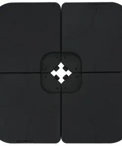 vidaXL Outdoor Umbrella with Portable Base Sand