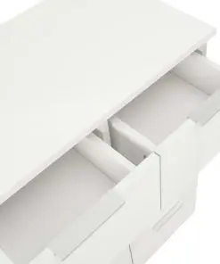 vidaXL Sideboard High Gloss White 60x35x76 cm Chipboard