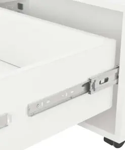 vidaXL Coffee Table High Gloss White 60x60x35 cm Chipboard