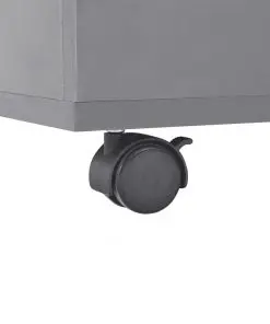 vidaXL Coffee Table High Gloss Grey 100x100x35 cm