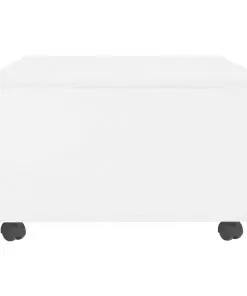 vidaXL Coffee Table High Gloss White 120x60x35 cm