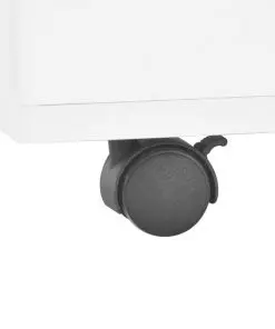 vidaXL Coffee Table High Gloss White 120x60x35 cm