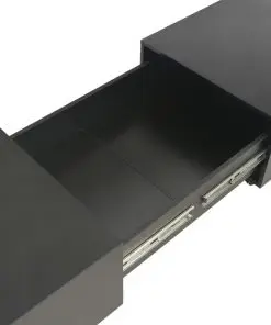 vidaXL Coffee Table High Gloss Black 120x60x35 cm