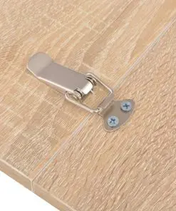 vidaXL Extendable Dining Table Sonoma Oak 175x90x75 cm