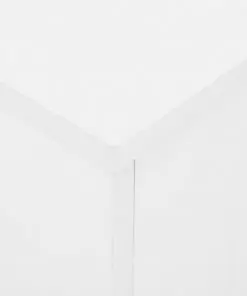 vidaXL Extendable Dining Table High Gloss White 175x90x75 cm