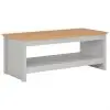 vidaXL Coffee Table Grey 105x47x42 cm vidaXL Coffee Table Grey 105x47x42 cm
