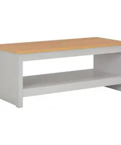 vidaXL Coffee Table Grey 105x47x42 cm