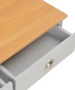 vidaXL Coffee Table Grey 100x50x42 cm