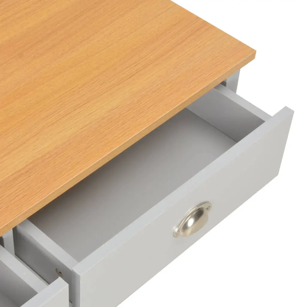 vidaXL Coffee Table Grey 100x50x42 cm