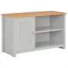 vidaXL TV Cabinet Grey 95x39x58 cm