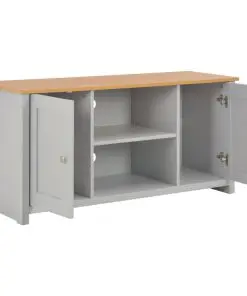vidaXL TV Cabinet Grey 120x39x58 cm