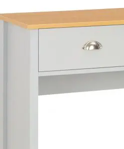 vidaXL Console Table Grey 97x35x76 cm