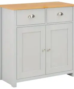 vidaXL Sideboard Grey 79x35x81 cm