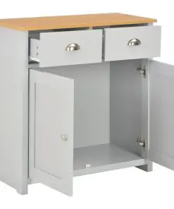 vidaXL Sideboard Grey 79x35x81 cm
