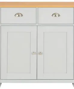 vidaXL Sideboard Grey 79x35x81 cm