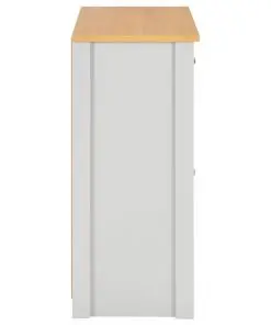 vidaXL Sideboard Grey 79x35x81 cm