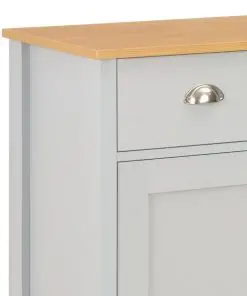 vidaXL Sideboard Grey 79x35x81 cm