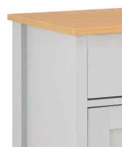 vidaXL Sideboard Grey 79x35x81 cm