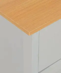 vidaXL Sideboard Grey 112x35x81 cm