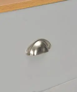 vidaXL Sideboard Grey 112x35x81 cm