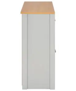 vidaXL Sideboard Grey 112x35x81 cm