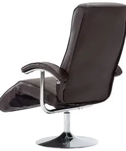 vidaXL TV Armchair Brown Faux Leather