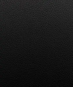 vidaXL Reclining Chair with Footstool Black Faux Leather