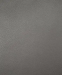 vidaXL Reclining Chair with Footstool Grey Faux Leather