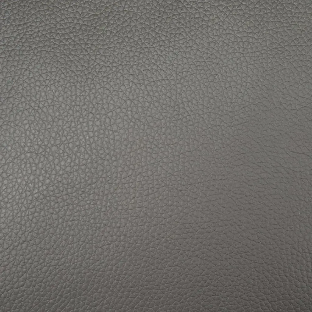 vidaXL Reclining Chair with Footstool Grey Faux Leather