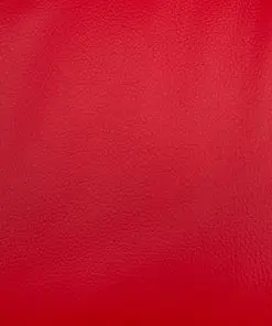 vidaXL Reclining Chair with Footstool Red Faux Leather