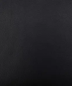 vidaXL Massage Recliner with Footstool Black Faux Leather