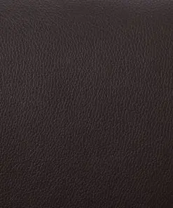 vidaXL Massage Recliner with Footstool Brown Faux Leather