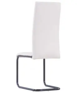 vidaXL Dining Chairs 4 pcs Cream Fabric