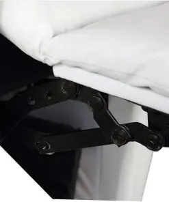 vidaXL Massage Recliner Chair White Faux Leather