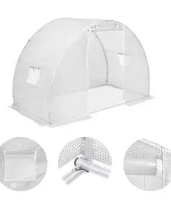 vidaXL Greenhouse with Steel Foundation 4.5m? 300x150x200 cm