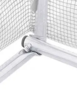 vidaXL Greenhouse with Steel Foundation 4.5m? 300x150x200 cm