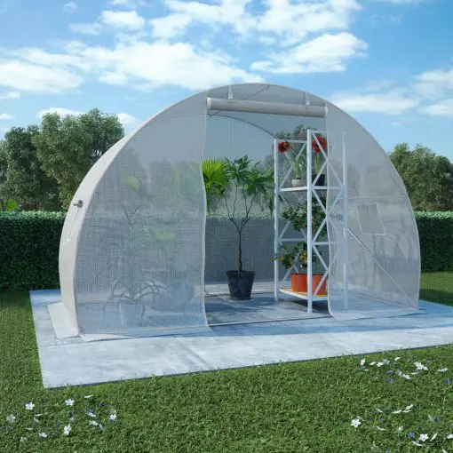 vidaXL Greenhouse with Steel Foundation 4.5m? 300x150x200 cm