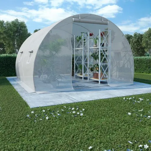 vidaXL Greenhouse with Steel Foundation 9m? 300x300x200 cm