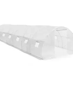 vidaXL Greenhouse with Steel Foundation 27m? 900x300x200 cm