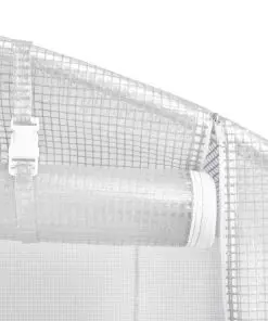 vidaXL Greenhouse with Steel Foundation 27m? 900x300x200 cm