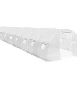 vidaXL Greenhouse with Steel Foundation 36m? 1200x300x200 cm