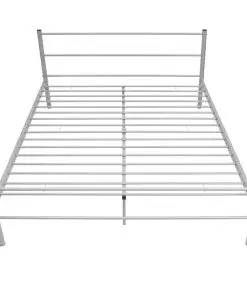 vidaXL Bed Frame with Memory Foam Mattress King Size