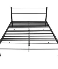 vidaXL Bed Frame with Memory Foam Mattress Double Size