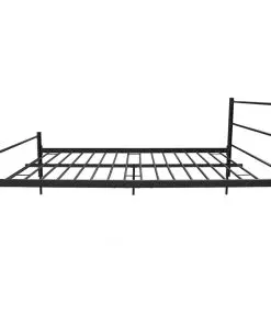 vidaXL Bed Frame with Memory Foam Mattress Double Size