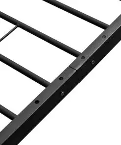 vidaXL Bed Frame with Memory Foam Mattress King Size