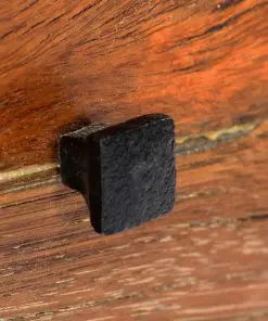 vidaXL Bedside Cabinet 40x30x50 cm Solid Reclaimed Wood and Steel