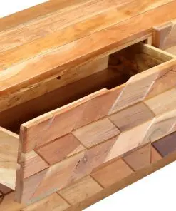 vidaXL TV Cabinet 120x30x40 cm Solid Reclaimed Wood