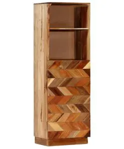 vidaXL Highboard 40x32x122 cm Solid Reclaimed Wood